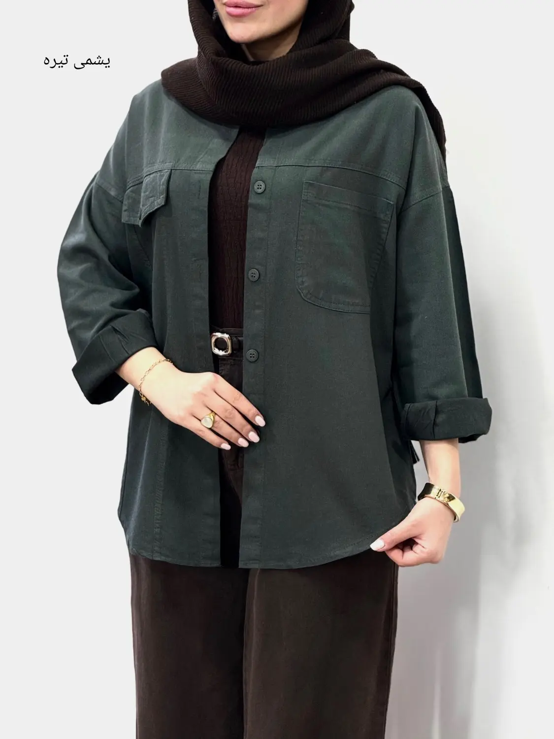 مانتو کتان کاغذی ترک ابریشمی رنا